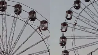 UP Viral Video: 10-Year-Old Girl Gets Stuck Atop 60-Foot-Tall Ferris Wheel; Here’s How She Was Rescued