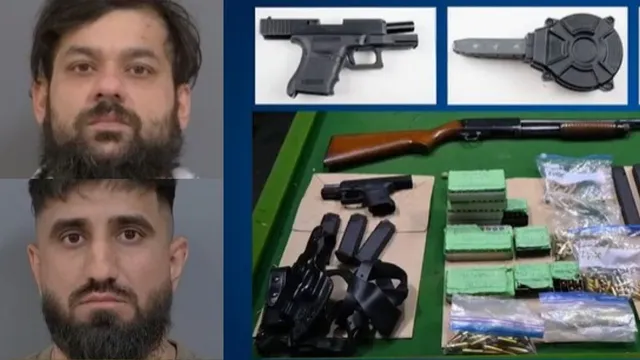 canada-four-indianorigin-men-arrested-in-extortion-cases-firearms-seized