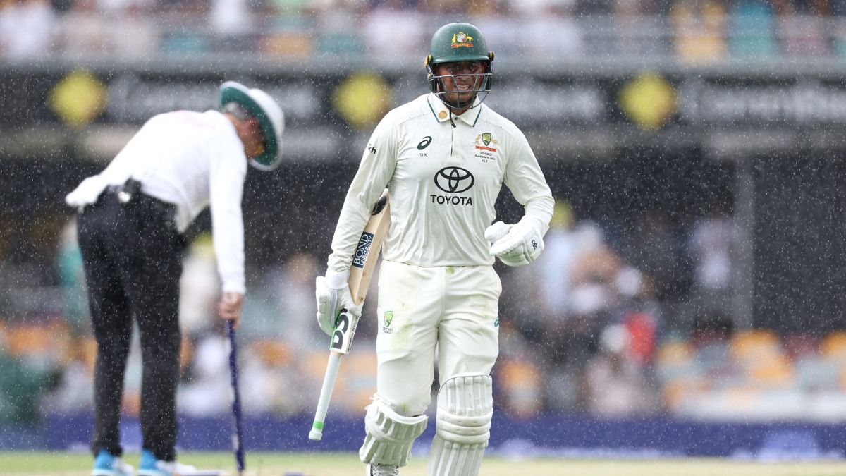 IND vs AUS 3rd Test Rain Forces Early Lunch In Brisbane As India