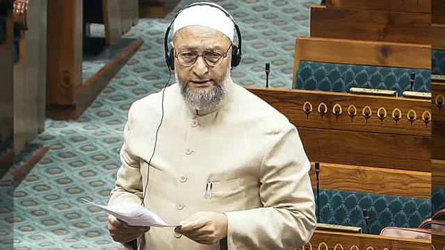 asaduddin-owaisi-aimim-lok-sabha-constitution-day-debate-article-25-waqf-properties-baba-saheb-ambedkar-urdu-hindutva