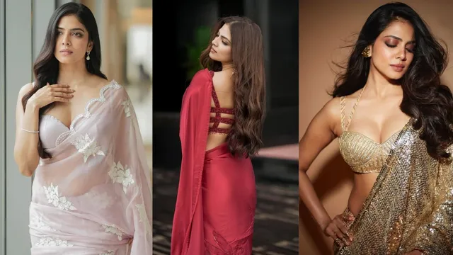 malavika-mohanan-inspired-saree-blouse-designs-to-steal-spotlight-at-every-occasion