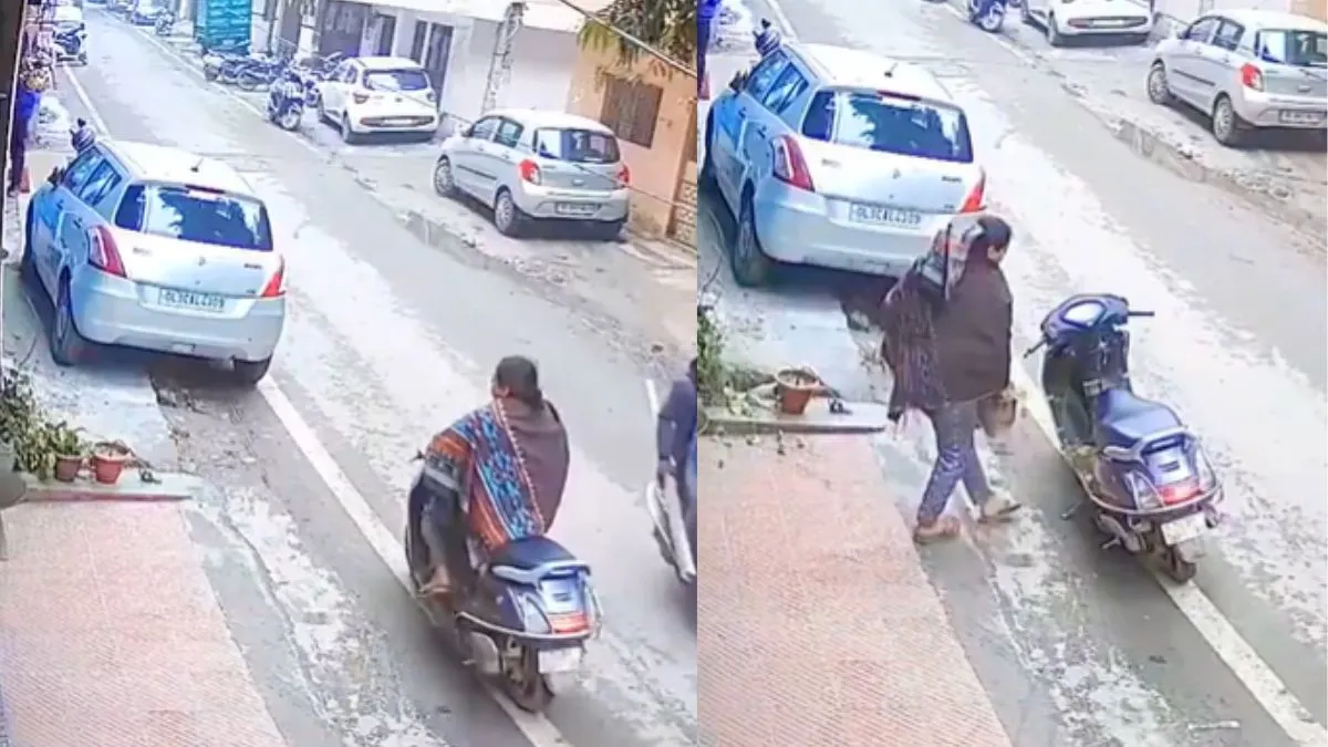 viral-video-woman-driving-scooter-steals-flower-pot-in-broad-daylight-netizens-say-women-can-do-anything