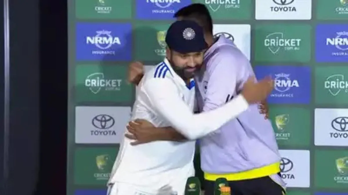 india-national-cricket-team-vs-australia-national-cricket-team-match-scorecard-r-ashwin-retires-emotional-scenes-a-warm-hug-as-rohit-sharma-bids-good-bye-to-his-teammate