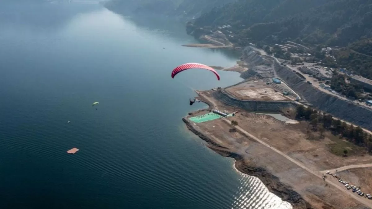 tehri-acro-festival-2024-uttarakhand-acro-world-championship-and-aero-show-begins-on-december-19-contests-paragliders-prize-money