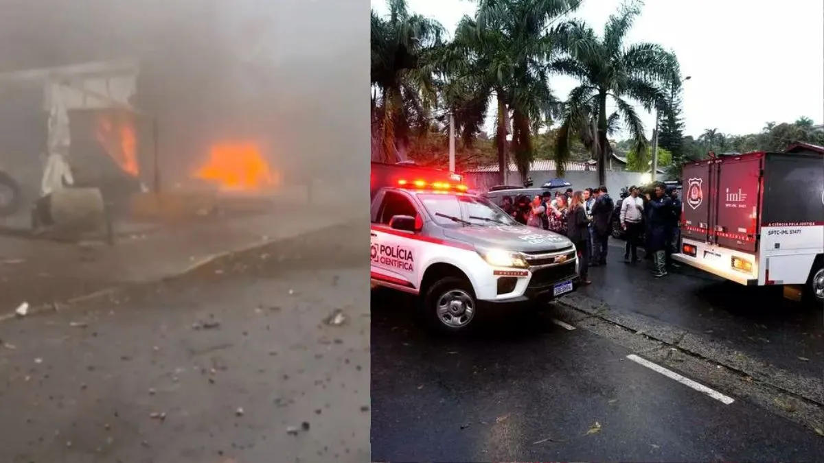 Brazil: Ten Dead After Aircraft Crashes Into Shops In Gramado, Authorities Confirm 'No Survivors'