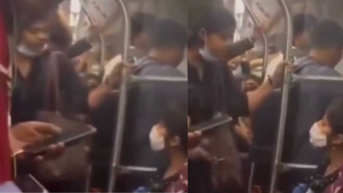 delhi-metro-showdown-police-me-hai-mera-banda-claims-woman-amid-heated-argument-over-seat-netizens-react