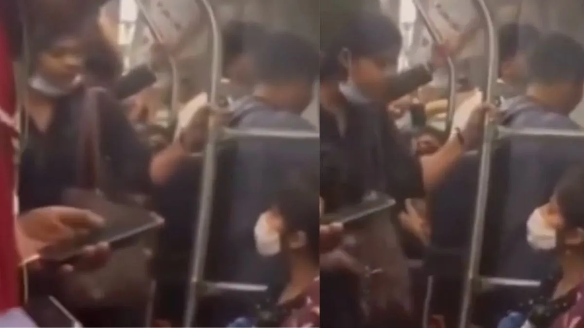 delhi-metro-showdown-police-me-hai-mera-banda-claims-woman-amid-heated-argument-over-seat-netizens-react