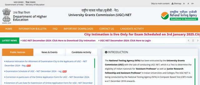 ugc-net-city-intimation-slip-2024-for-december-session-released-at-ugcnet-nta-ac-in-get-direct-link-here