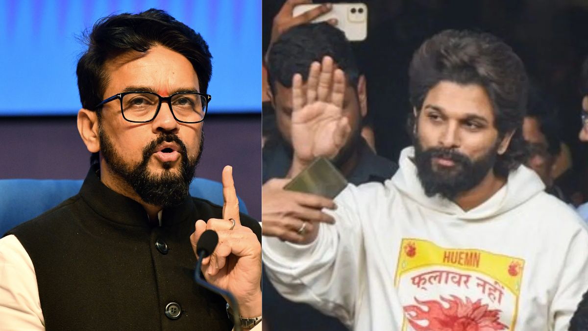 allu-arjun-amid-pushpa-2-premiere-tragedy-some-trying-to-pull-down-telugu-actors-anurag-thakur-defends