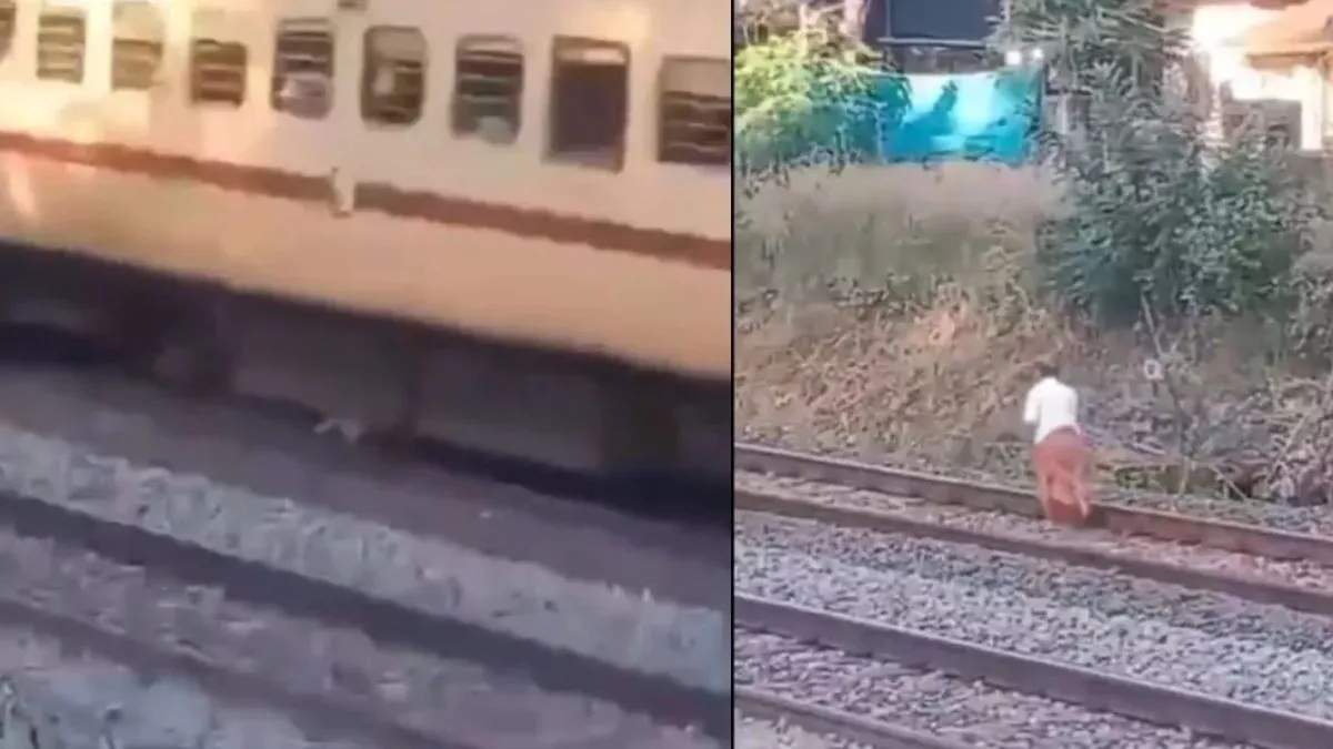 viral-video-man-survives-narrow-escape-after-lying-on-tracks-as-train-passes-in-keralas-kunnur-watch