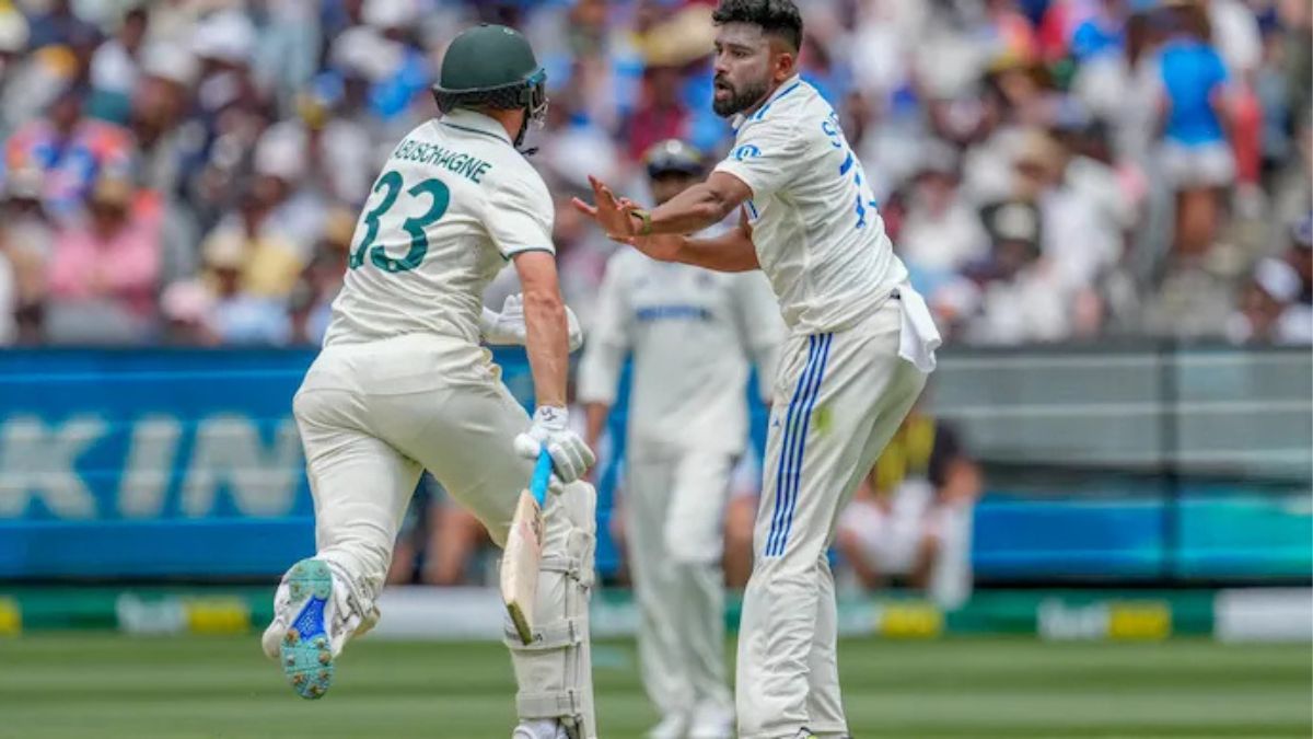 'Marnus Look At That': Mohammed Siraj Tries To Fool Marnus Labuschagne ...