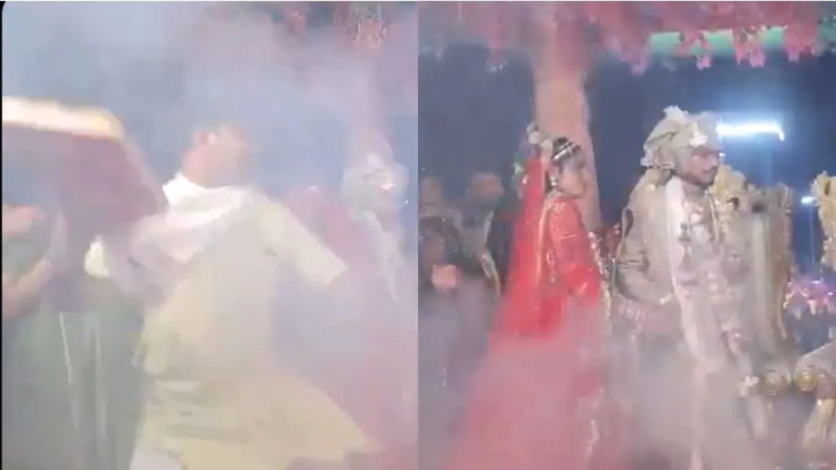 Pandit Ji's Clash With Wedding Guests Over Flower Toss During Phere Sparks  Arguments; Internet Reacts