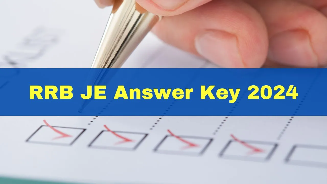 rrb-je-2024-answer-key-objection-window-closes-today-heres-how-to-calculate-probable-scores