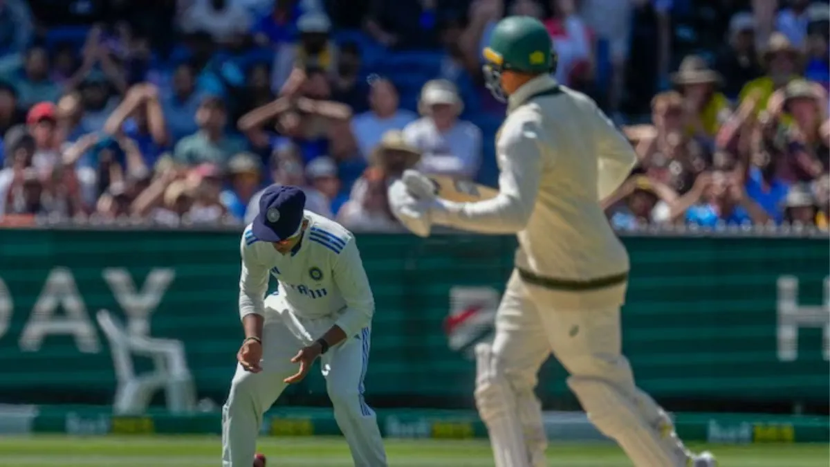 aus-vs-ind-mcg-test-yashasvi-jaiswal-drop-catch-rohit-sharma-angry-reaction