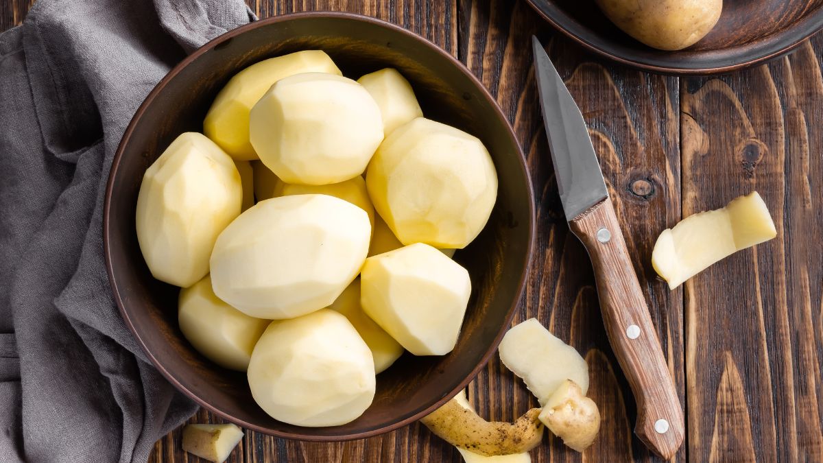 ways to remove starch from potatoes