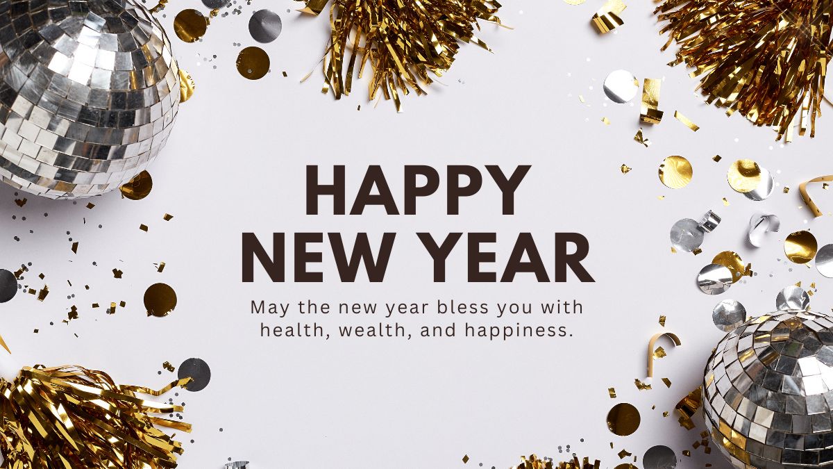 Happy New Year Card Ideas 2025 Creative Greeting Card Designs To Send