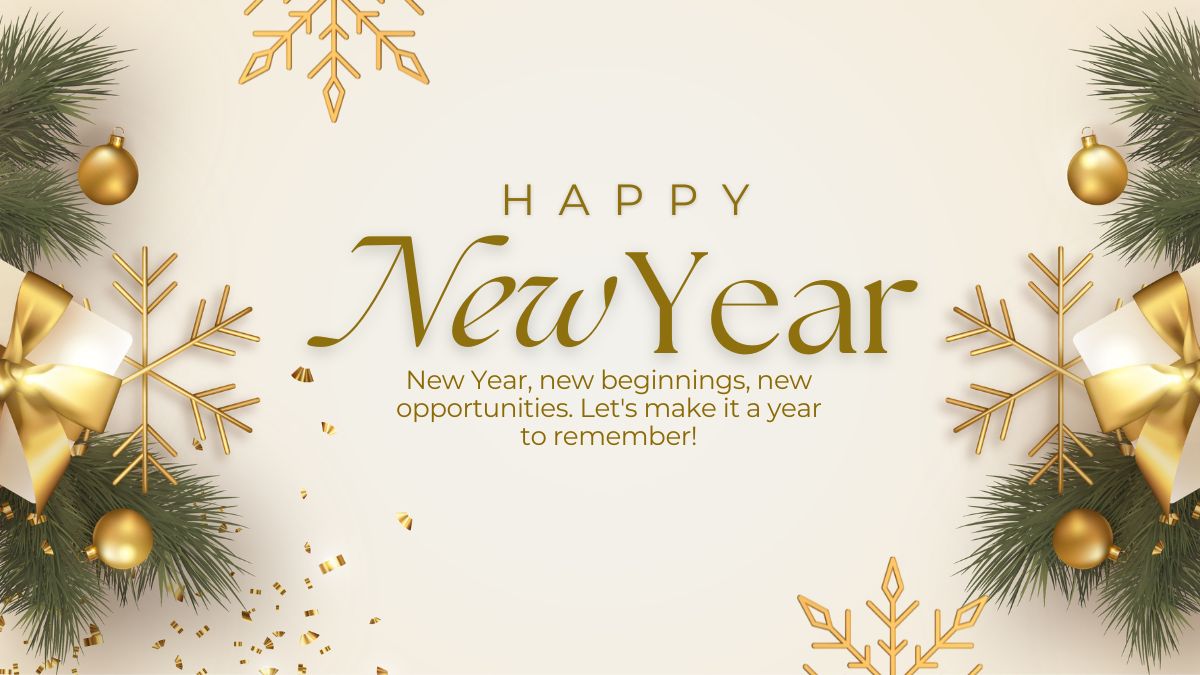 Happy New Year 2025 Wishes Top 50 New Year Messages, Greetings, SMS