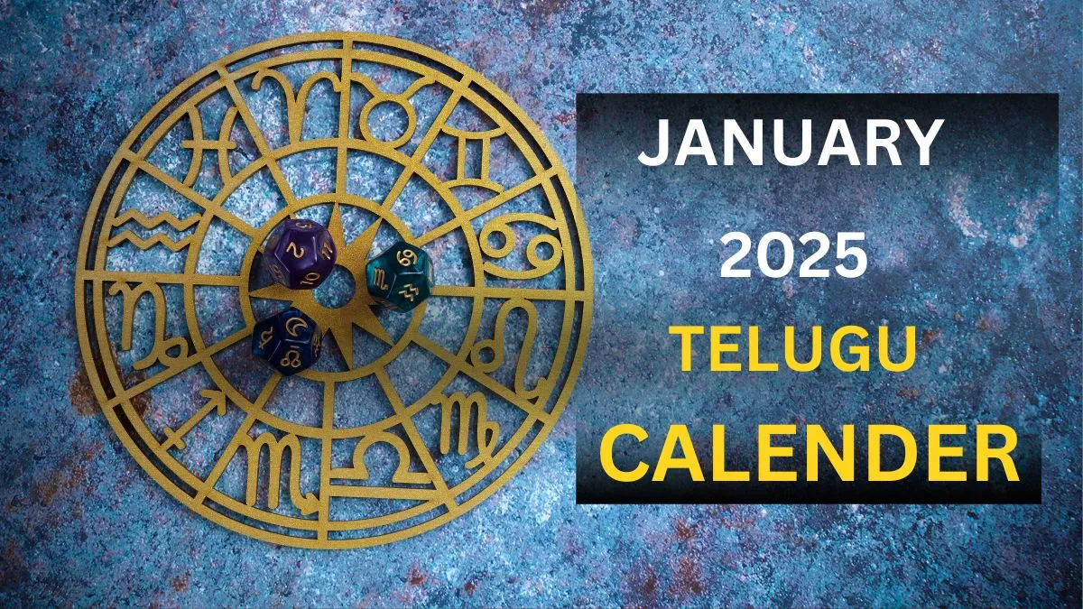 Telugu Calendar January 2025 List Of Telugu Festivals, Auspicious Days