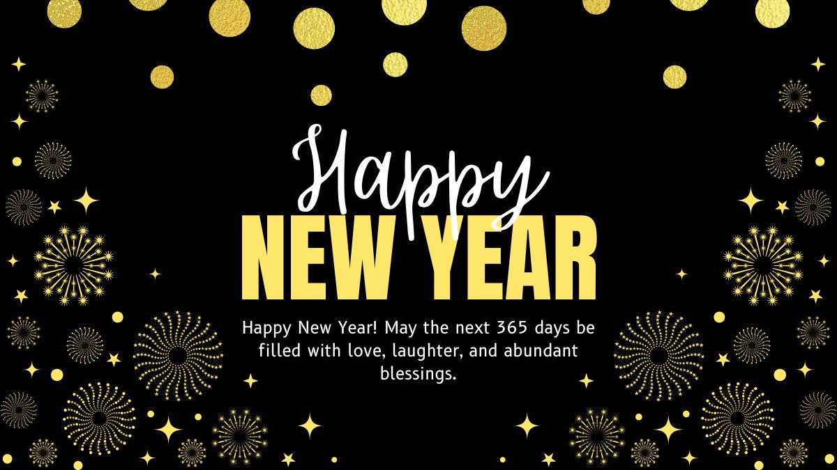 Happy New Year 2025 Wishes: Top 50 New Year Messages, Greetings, SMS ...