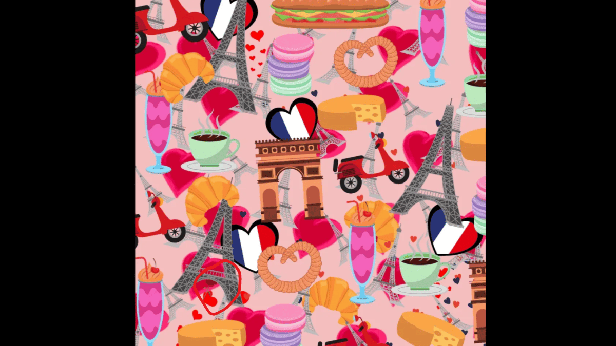 Spot the red rose in under 10 seconds. (Source: TOMBOLA)