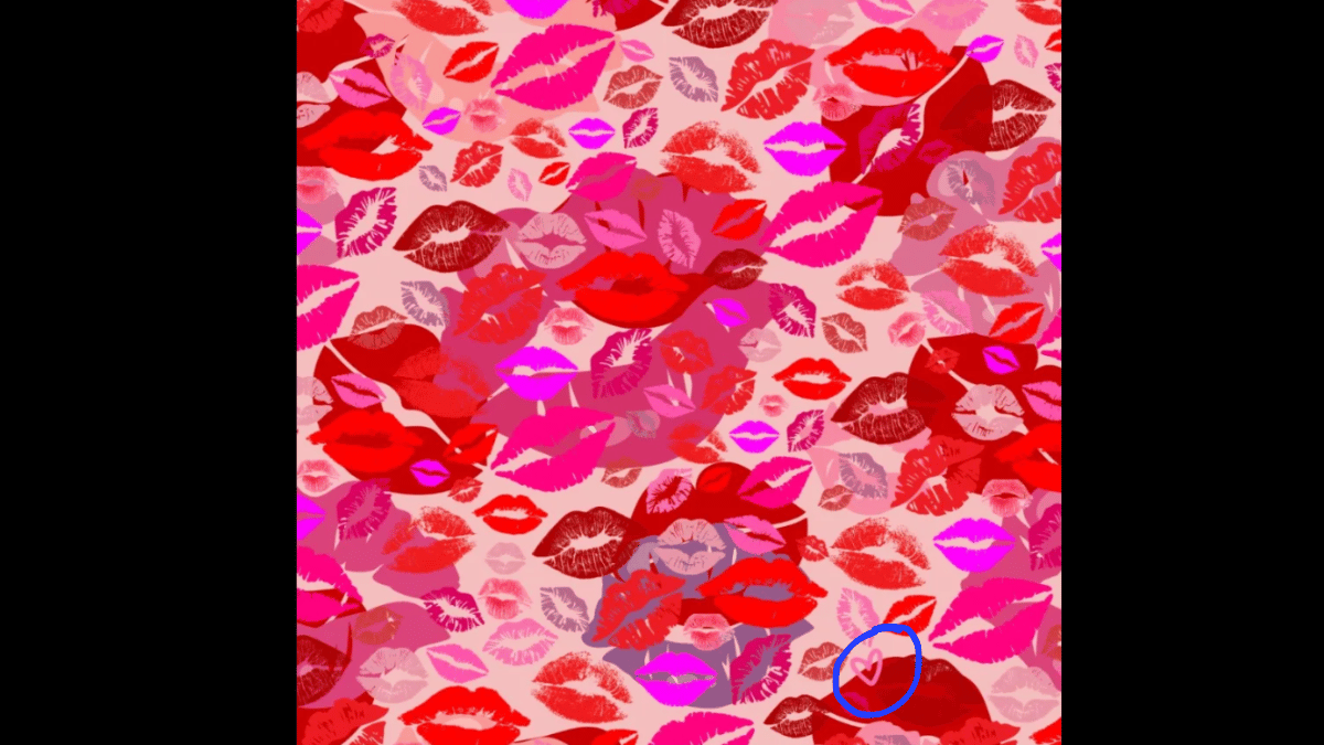 Spot the heart in under 15 seconds. (Source: CAPITAL HAIR AND BEAUTY)