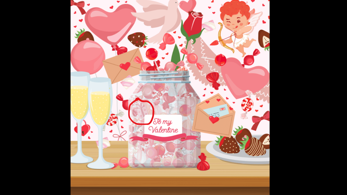 Spot The Gift In Under 15 Seconds. (Source: GETTING PERSONAL)