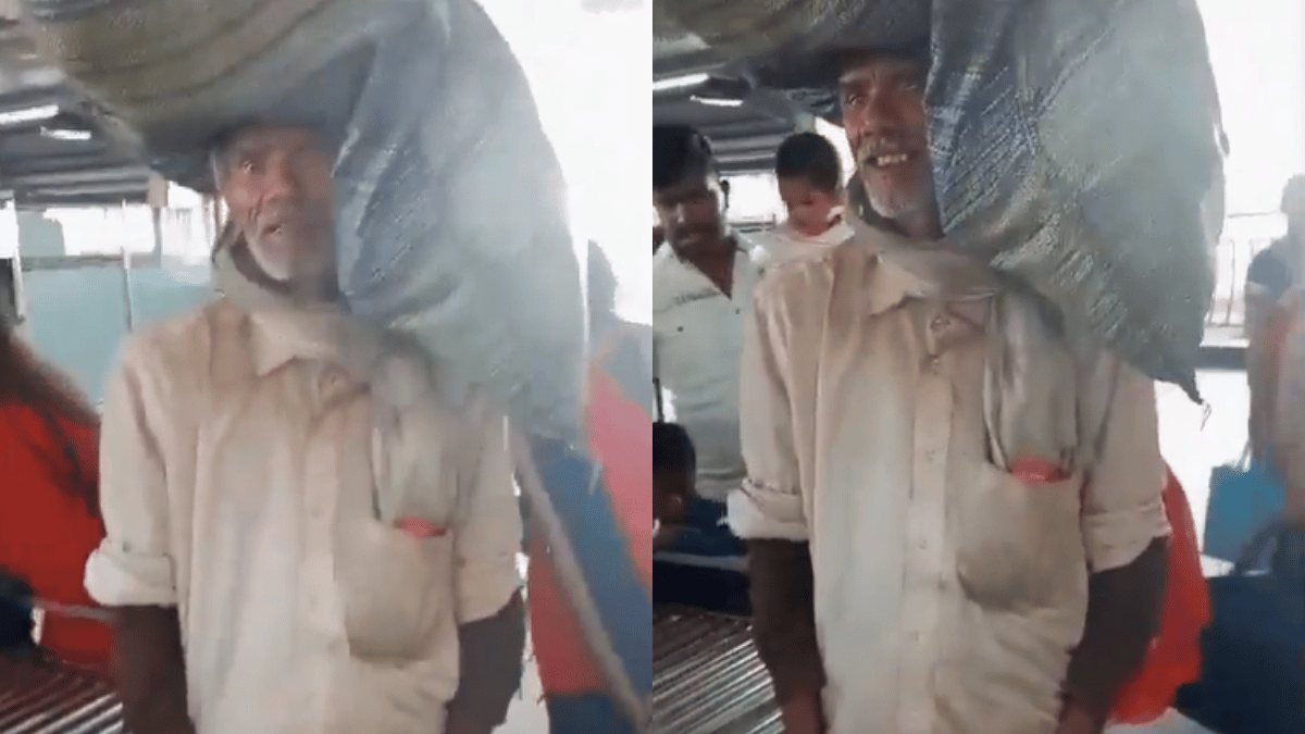 bengaluru-metro-security-personnel-deny-entry-to-farmer-for-poor-dress-code-viral-video-triggers-outrage