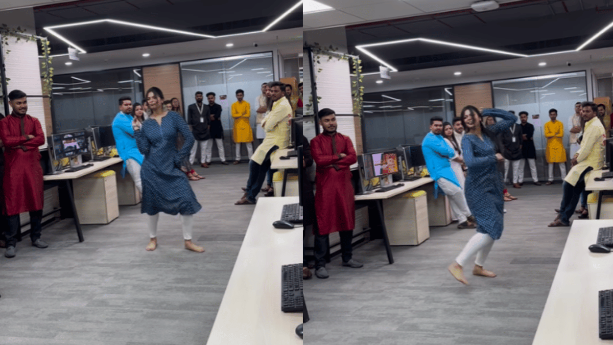 woman-does-khalasi-dance-trend-in-office-internet-not-happy-with-dead-reaction-by-co-workers-viral-video