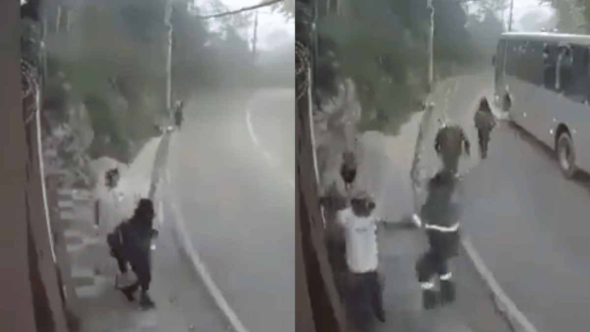 caught-on-cam-man-gets-instant-karma-for-harassing-woman-on-road-viral-video