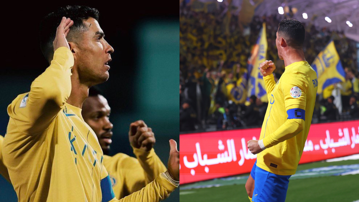 Cristiano Ronaldo's Alleged Obscene Gesture On 'Messi' Chants During Saudi Pro League Match Goes Viral | Video
