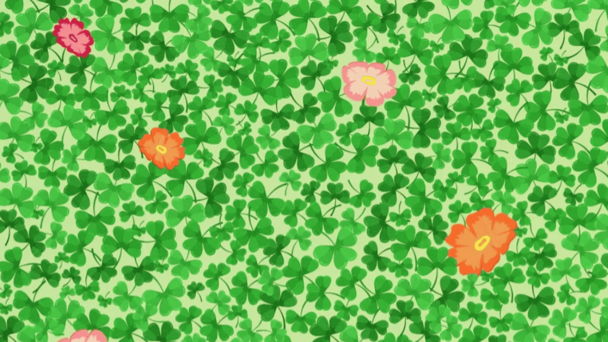 Spot the four-leaf clover in under 15 seconds. (Source: Bookmakers.co.uk)