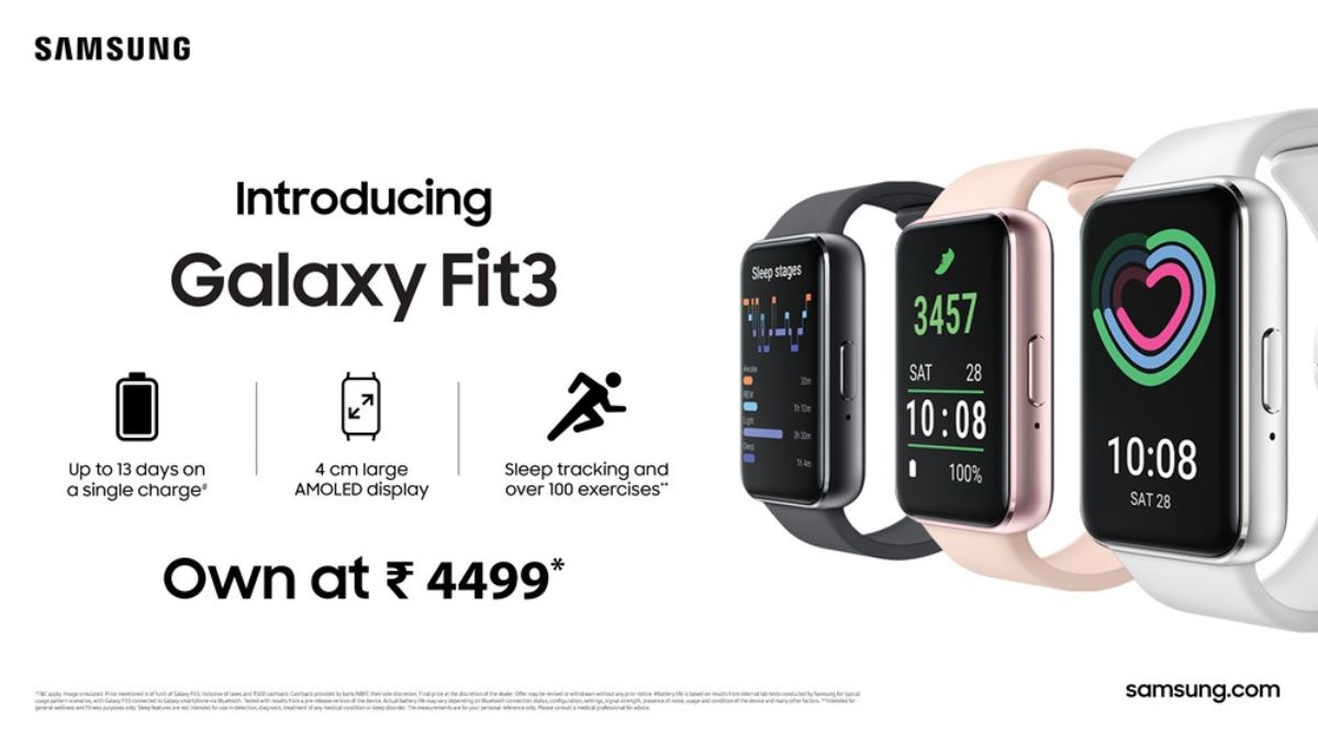 Samsung Galaxy Fit3 debuts with big screen, 13-day battery life