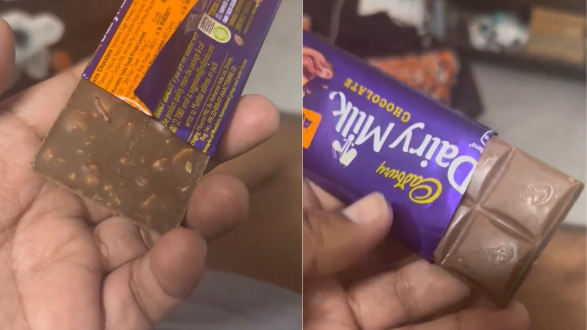 Hyderabad Resident Finds Live Worm In Dairy Milk Chocolate Bar, Cadbury ...