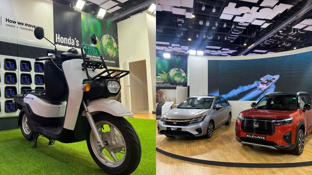 Bharat Mobility Global Expo 2024 Honda Showcases FlexFuel Bike And