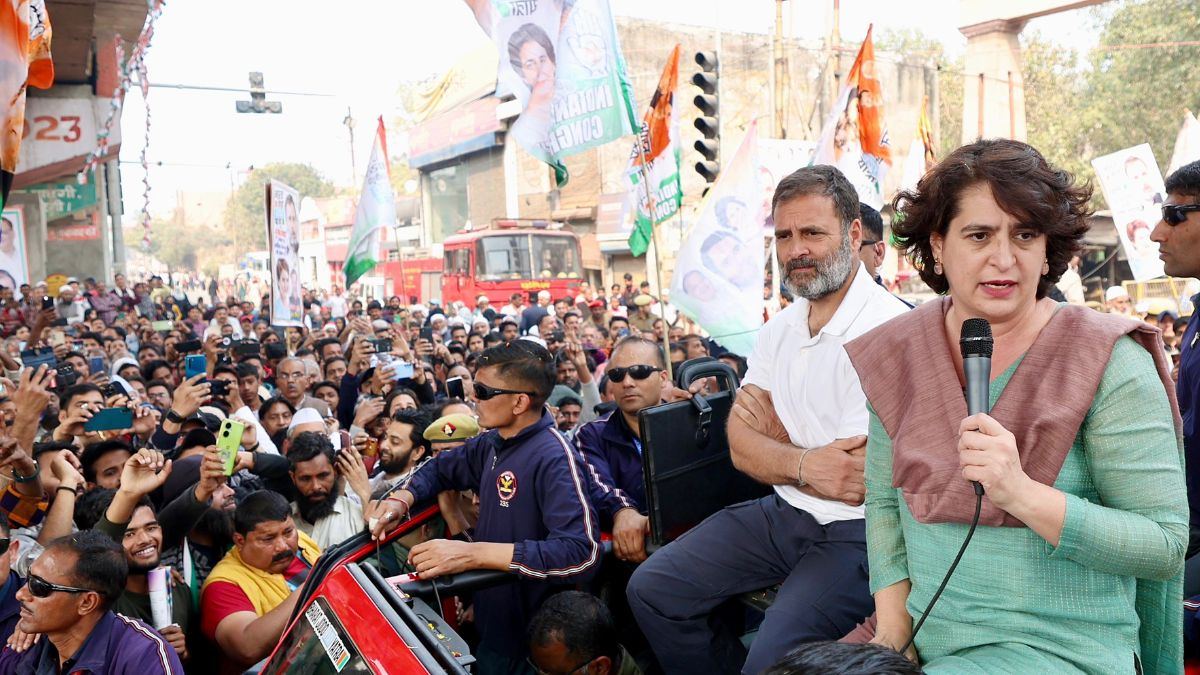 badlaav-lana-hai-priyanka-joins-rahul-gandhis-nyay-yatra-in-moradabad-attacks-bjp-over-paper-leak
