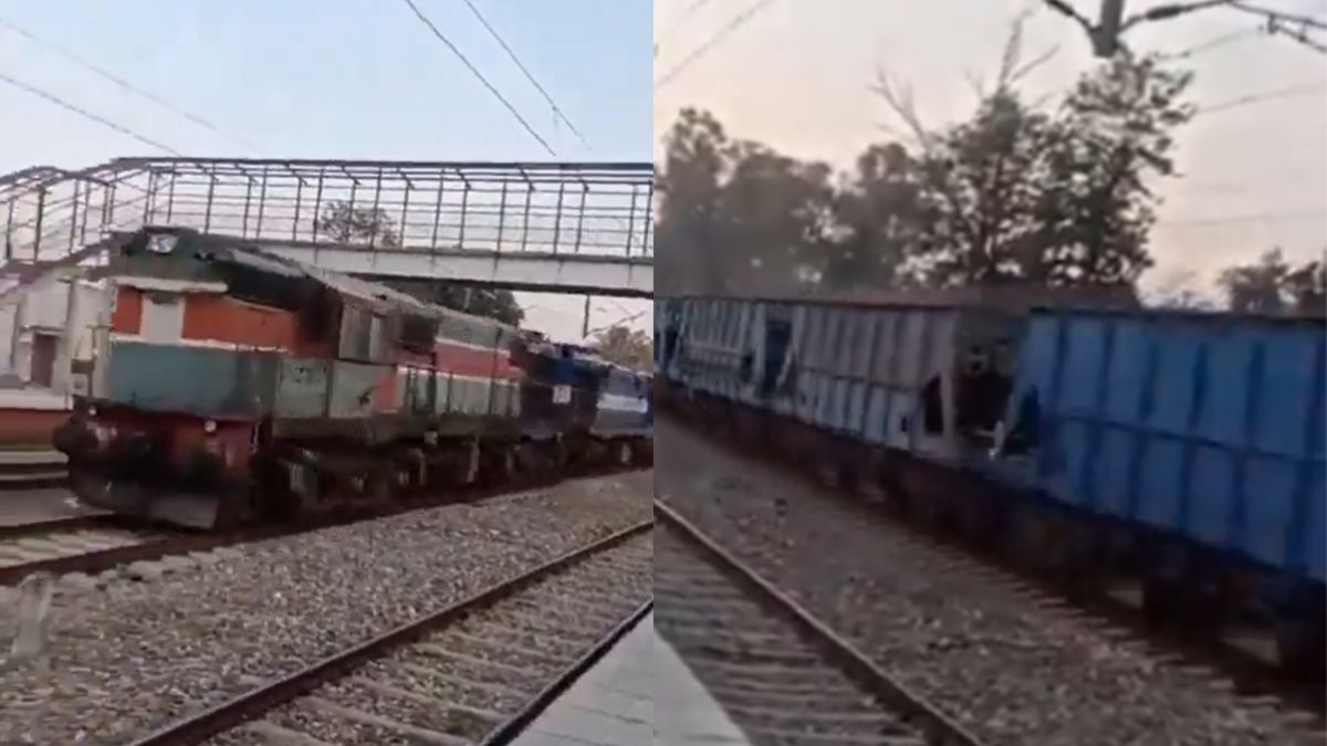 How the train running from Jammu to Punjab without a driver was stopped, railway officials were disturbed