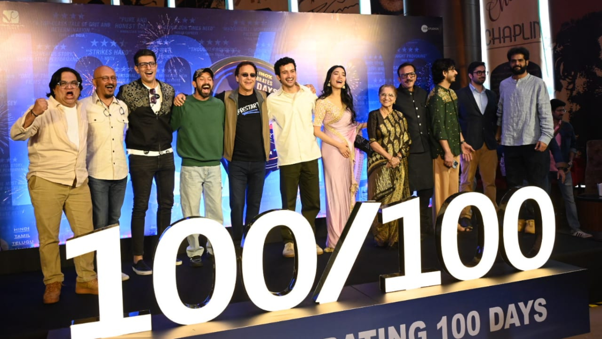 Vikrant Massey's 12th Fail team