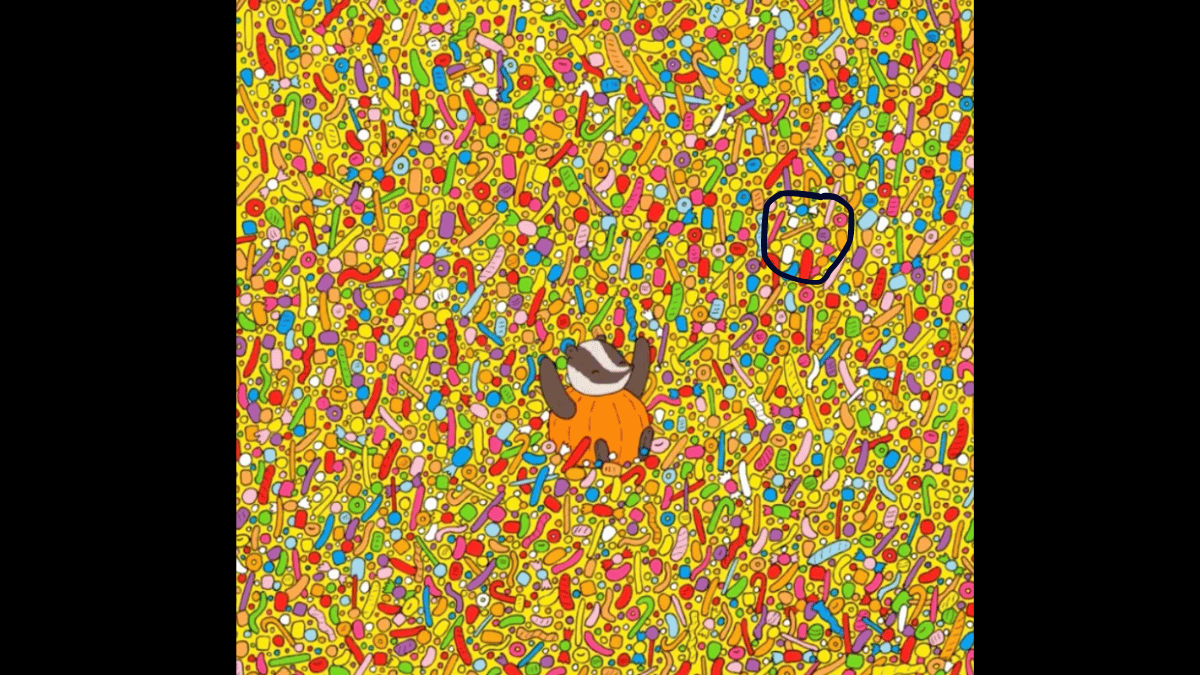 Spot the wand in under 15 seconds. (Source: YOUTUBE / GERGELY DUDÁS / DUDOLF)