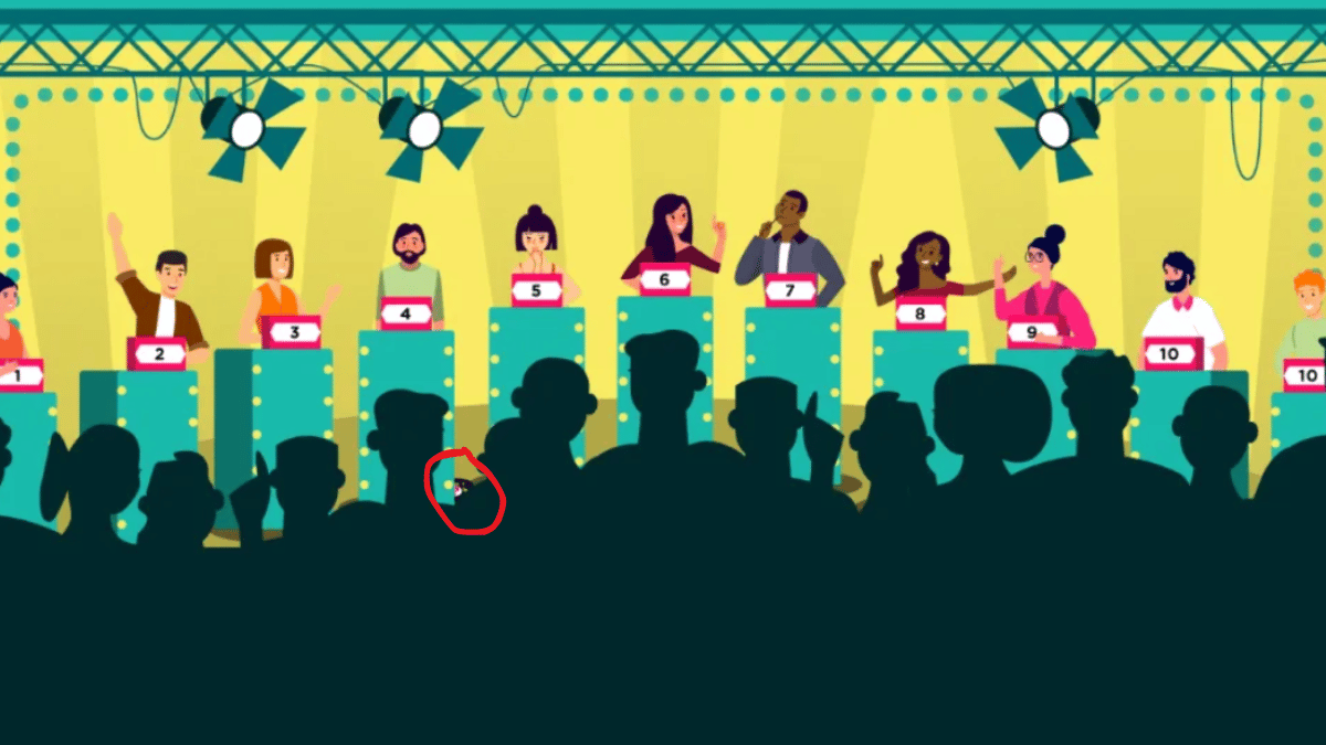 Spot the telephone in under 15 seconds. (Source: TOMBOLA)