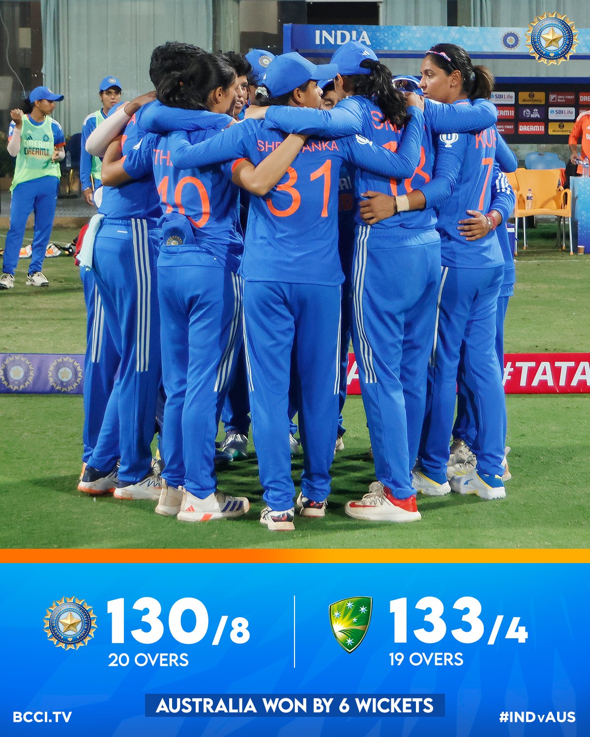 IND vs AUS Women's 2nd T20I Highlights Australia Beat India By 6