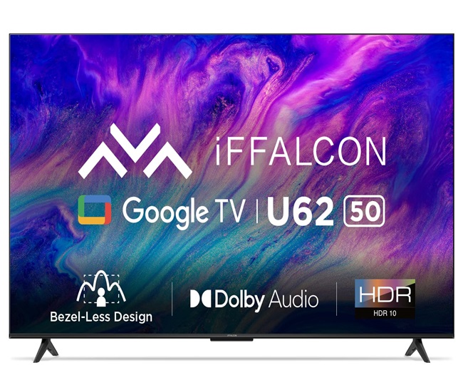 MI 125 cm (50 inches) X Series 4K Ultra HD Smart Android LED TV L50M7-A2IN  (Black) : : Electronics