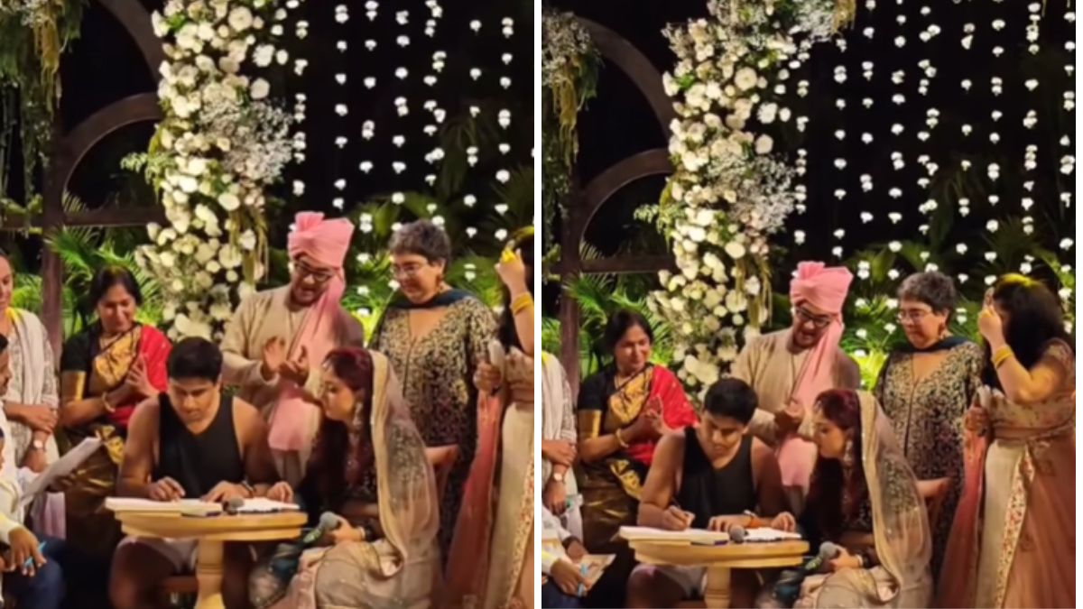 Ira Khan Marries Nupur Shikhare In Intimate Wedding Ceremony Aamir Khan Cheers For Newly Weds