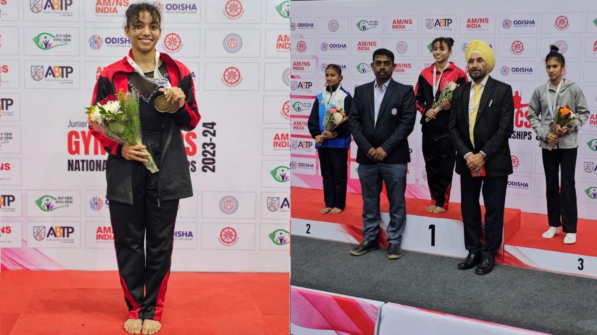 Khelo India Youth Games 2024 Tamil Nadu’s Gymnastics Prodigy Oceana