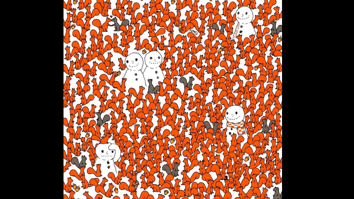 Only 1% Of The Population Can Spot The Carrots In Under 10 Seconds!