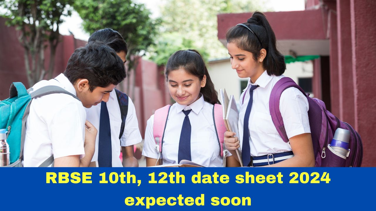 RBSE Date Sheet 2024 Rajasthan Board Class 10th, 12th Time Table To Be