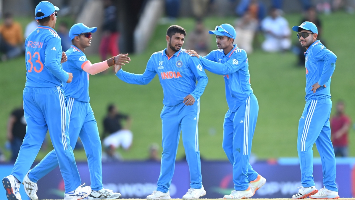 icc-u19-cricket-world-cup-2024-india-kick-off-their-campaign-with-emphatic-win-over-bangladesh-adarsh-singh-awarded-player-of-match
