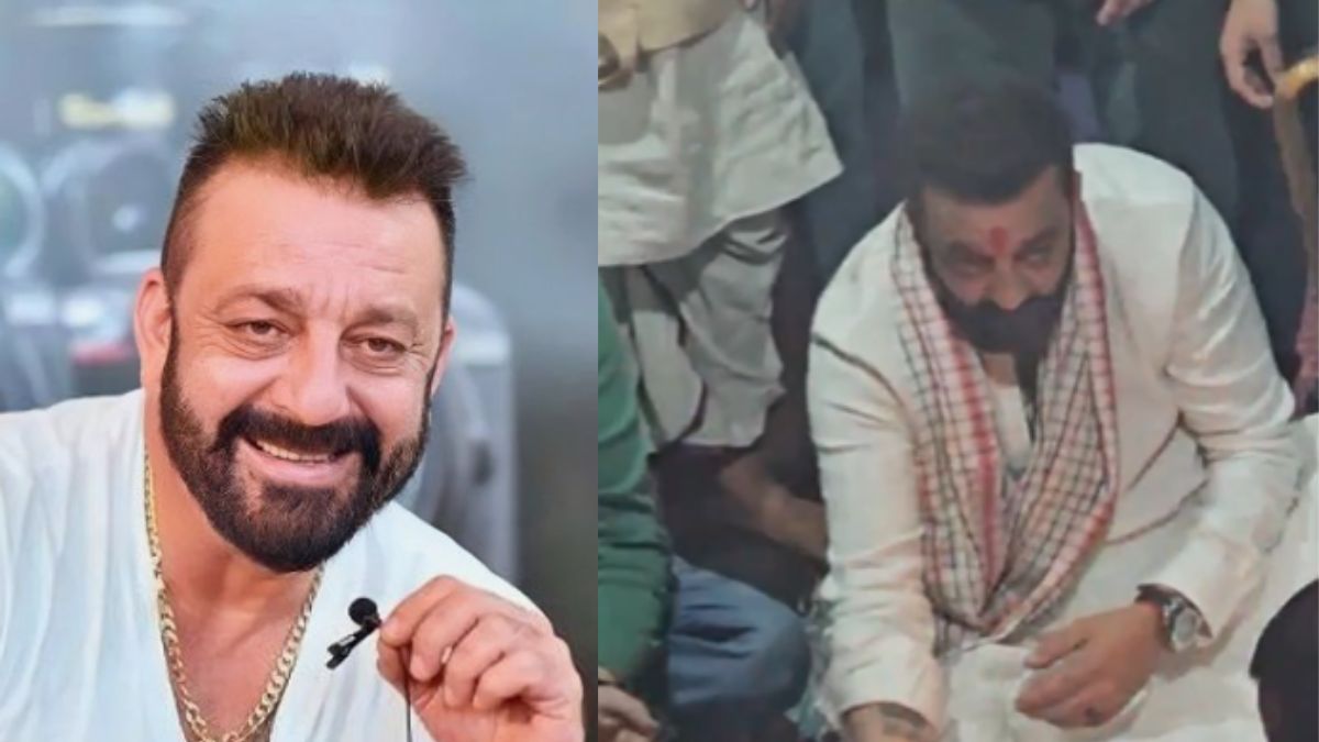 Sanjay Dutt Prays For Departed Souls; Peforms Pind Dan In Gaya | Watch