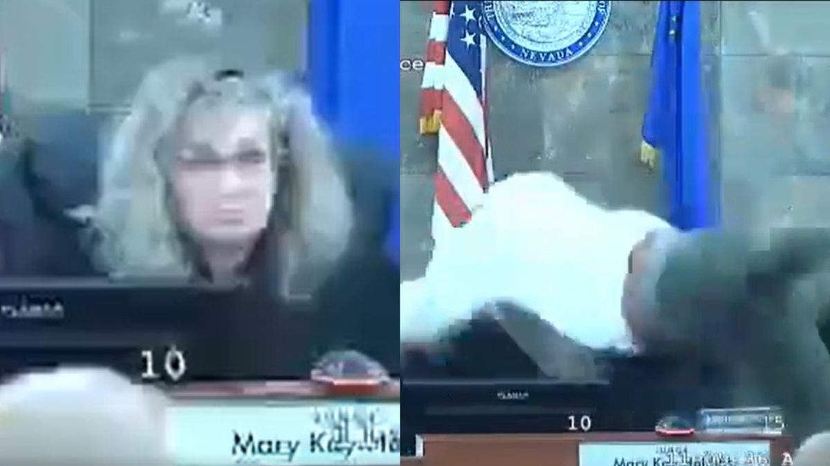 Video: Furious Man Jumps On Judge After Being Denied Probation During ...