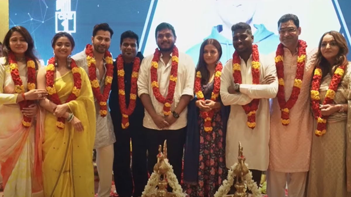 Varun Dhawan And Atlee Share Glimpse Of Their Upcoming Movie 'VD 18 ...