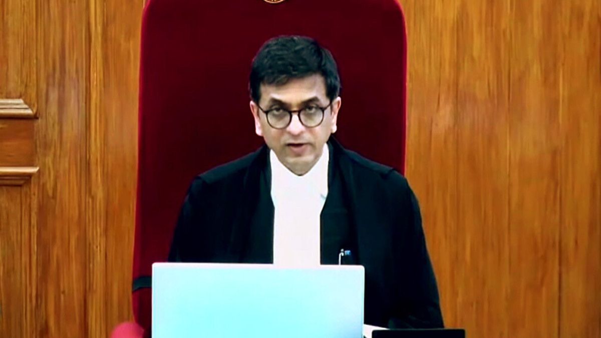 'lower Your Voice': Cji Chandrachud Looses Cool On Lawyer During Heated 